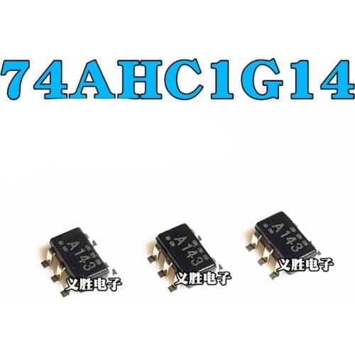 20PCS 74AHC1G14 New SN74AHC1G14DBVR SOT23-5 Screen Printing A14G A14L A143 A14S