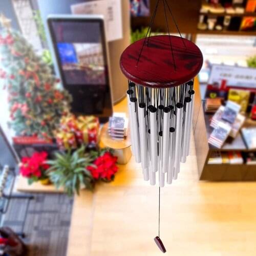 Antique Amazing Grace 27 Tubes Windchime Chapel Wind Bells Wind Chimes Door Hanging Ornament Wind Chimes Home Decoration