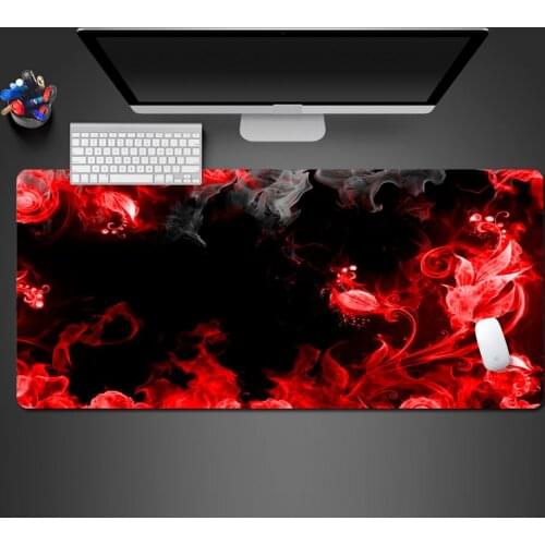 Boold Red Mouse Pad PC Computer Gamer High Quality Rubber Mousepad Fashion Office Dedicated Keyboard Laptop Mouse Of Mats