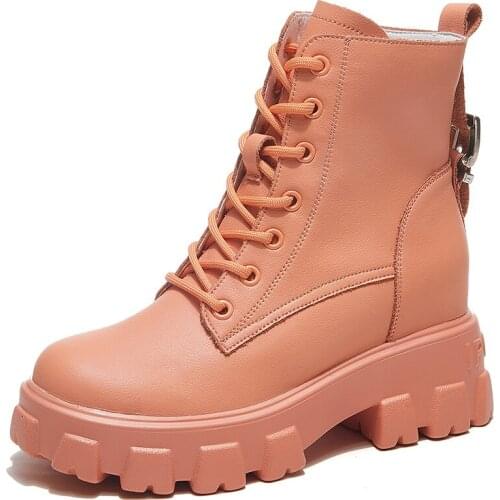 Casual Women Shoes Winter Hot Genuine Leather Womens Boots Fashion Trend Comfortable Soft Wild Warm Short Tube Boots