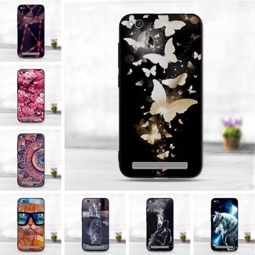 Case For Xiaomi Redmi 5A Cases Cover Painted Silicone For Redmi 5A Coque Phone Back Protector Case For Xiaomi Redmi 5A