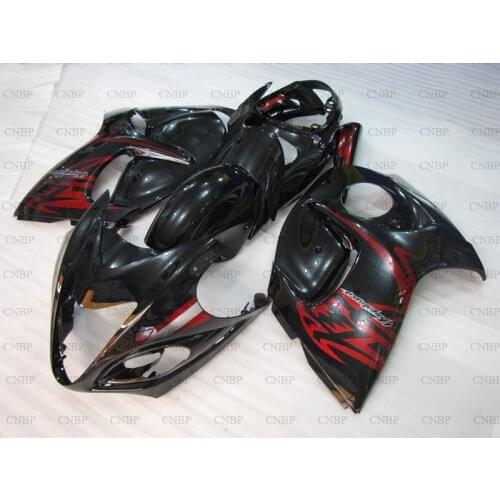 Gsx 1300R 2008 - 2014 Bodywork HAYABUSA 2009 Bodywork Gsx 1300R 12 13 Pearl Red Black Lines Fairing Kits