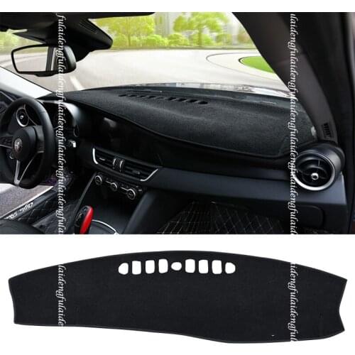 For Alfa Romeo Giulia 2017-2020 Interior Car Dashboard Dash Mat Non-Slip Sun Cover Pad Mat car styling accessories