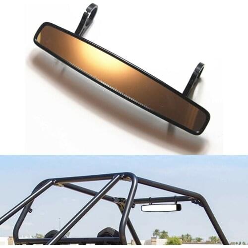 1.75'' Scooters Rearview Mirror Rear View Mirrors Clamp Roll ATV UTV Dirt Bike Universal Accessories