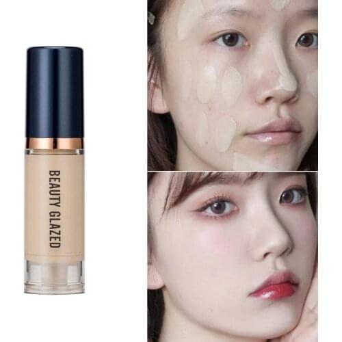 6 Colors Soft Foundation Cream For Face Matte Face Concealer Brighten Facial Creams Long Lasting Makeup Bases For The Face TSLM1
