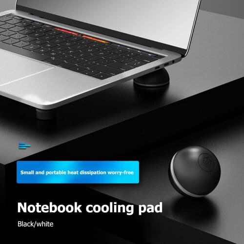 4pcs/set Portable Laptop Stand Cooling Pad Heat Dissipation Non-Slip Ball Bracket Holder for Notebook PC