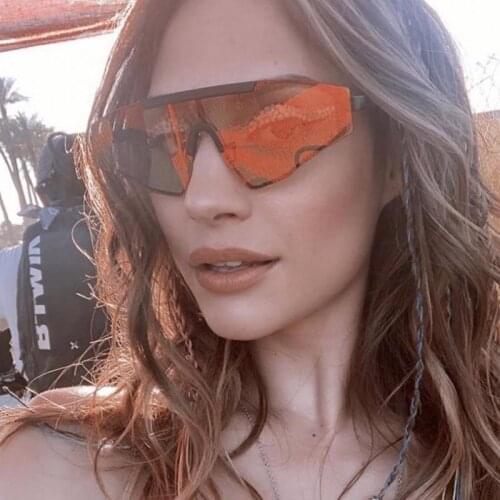 Rimless Red Black Sunglasses for Female Trend Cat Eye Shades High Quality Hip Hop Steampunk Sun Glasses For Men Oculos UV400