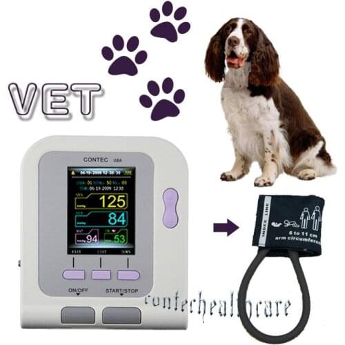 Vet Veterinary, OLED digital Blood Pressure & Heart Beat Monitor NIBP CONTEC08A