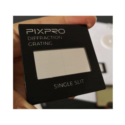 1PC Holographic Diffraction Grating Lens Transmission Mirror Single Slit Mirror Double Slit Teaching Demonstration