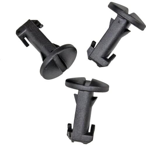 10 Front Bumper Trim Tow Eye Cover Clips Retainer Car Lower Hook 1/4 Center Fastener Fixed Rivets For Range Rover Sport LR4