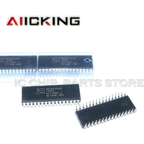 5/pcs AM29F040B-55PC AM29F040B DIP32 NEW IC CHIP