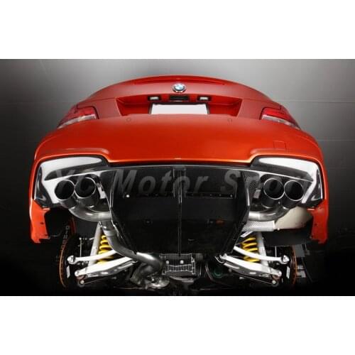 Car Accessories Carbon Fiber RZ 1M Raze Style Ground Effect Panel Fit For 2010-2012 1M Coupe Rear Ground Effect Panel