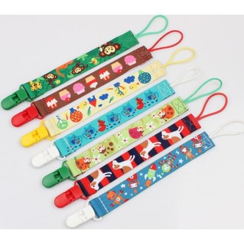 Baby pacifier chain safety buckle pacifier chain Baby pacifier anti-drop chain pacifier clip teether toy