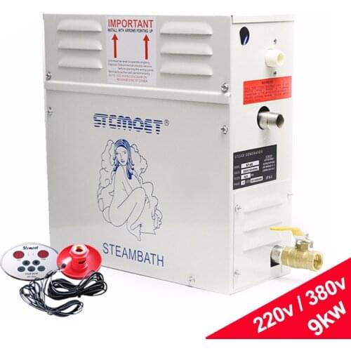 9KW 220V/380V Home Steam Generator for Shower ST-90 Household Steam Machine Sauna Bath SPA Steam ShowerRoom Steaming Machine 1pc