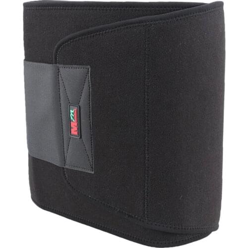 Posture Corrector Lumbar Lower Back Waist Support Brace Trimmer Belt Black