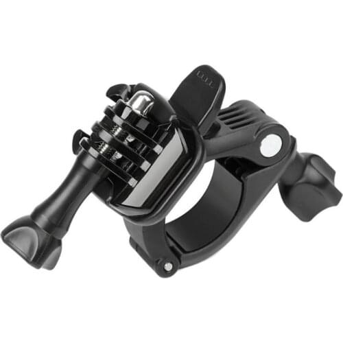 360 Degree Rotation Hand Seat Tube Long Rod Fixed Seat Bicycle Clip Mount Fixing Bracket For GoPro 7 6 Accessary
