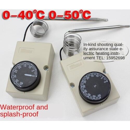 With Box Knob Thermostat 0-40 0-50 0-60 30-110-Degree Thermal Switch Mechanical Switch