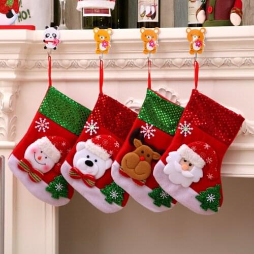 Three-Dimensional Christmas Socks Christmas Socks Christmas Socks Christmas Gift Bags Christmas Decorations Christmas Socks