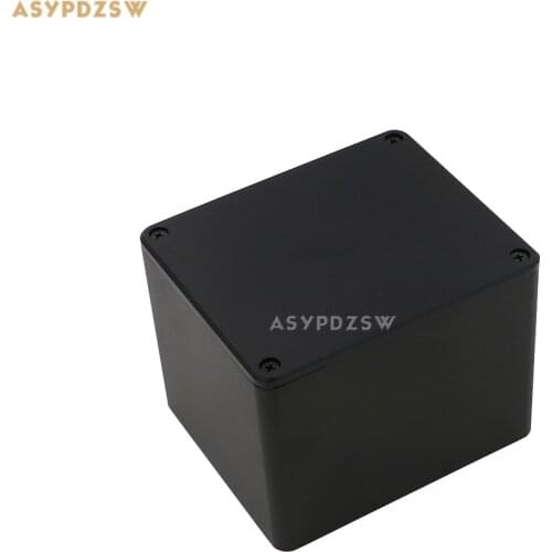 Full aluminum sandblasting BLACK 130*110*99 Transformer cover Power transformer protect cover Box chassis