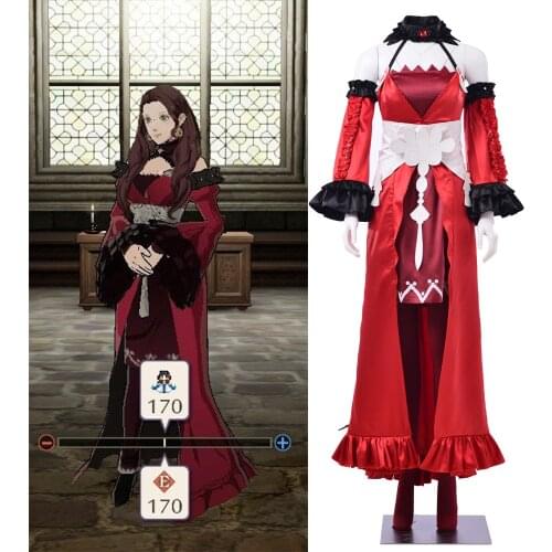 Fire Emblem: Three Houses 5 Years Dorothea Timeskip Cosplay Costume custom made