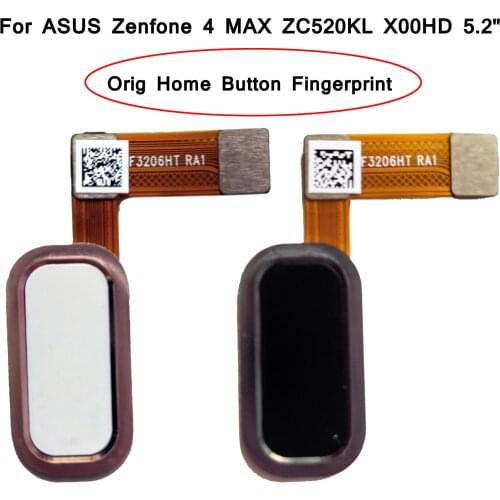 Shyueda For ASUS Zenfone 4 MAX ZC520KL X00HD 5.2" 100% Orig Home Fingerprint Button Flex Cable