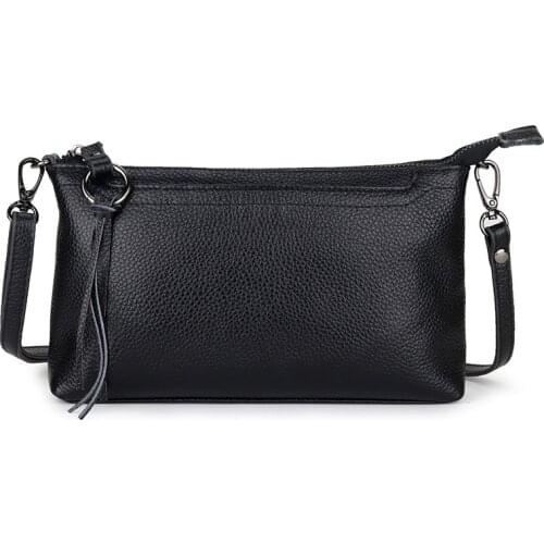 Genuine Leather Bag Women Messenger Bags Luxury Handbags Women Bags Designer Small Shoulder Bag for Women Tassels Crossbody Bag