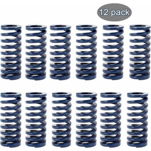 3D Printer Accessories Spring 8mm OD 25mm Hot Bed Glass Platform Leveling Spring Extruder Strong Spring 12pcs