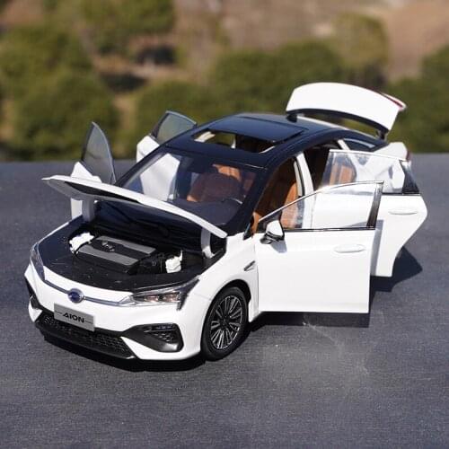 High Quality Original Factory Authentic 1:18 Gac New Energy Aion Diecast Car Model for Gift, Collection