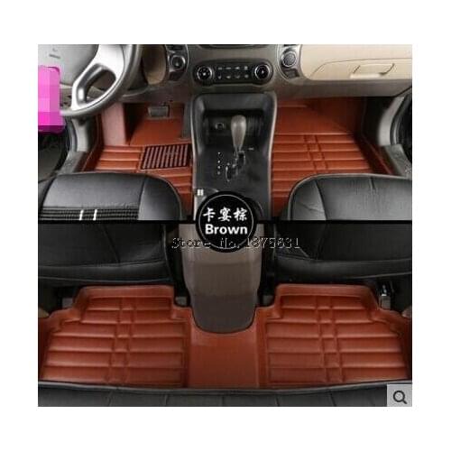 High quality for Hyundai ix35 2009 -2013 car foot mats special mat 5D three-dimensional large surrounded Car Floor mat