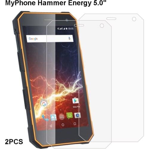 Hammer Energy Screen Protector phone For myPhone Hammer Energy phone Tempered Glass SmartPhone Film Protective Screen Cover 2PCS