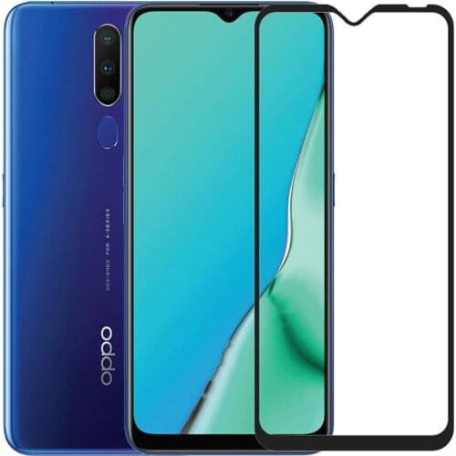 2PCS For OPPO A5 A9 2020 A11x Glass Screen Protector case Full Cover Tempered Glass Protective 9H 2.5D Glass Film