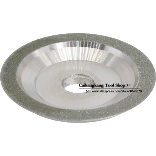 Diamond grinding wheel. Beveled diamond wheel. 45 degree angle. Plating grinding wheel. 100*20*14*10