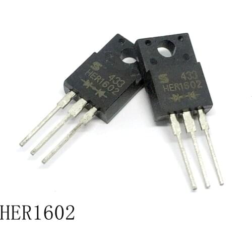 Schottky diode HER1602 SB2560CT S60SC6M VT4045C DSA10C150PB MBR1545CTG SBR3045CT TO-220 10pcs/lots new in stock