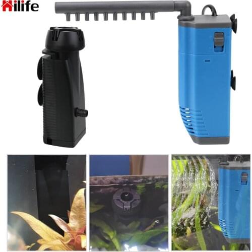 Aquarium Surface Oil Film Remover Fish Tank Water Protein Skimmer 1 Set For Fish Tank Pond Oxygen Increasing Filter Pump