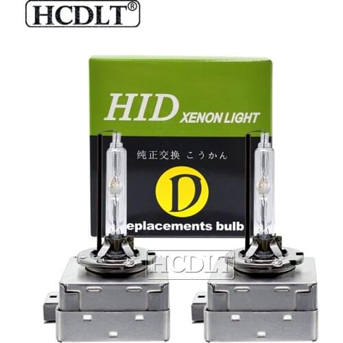 HCDLT 2PCS D1S 6000K Xenon Lamps 35W 55W D3S 8000K Car Headlight HID Bulb 4300K 5000K For A3 A4 A5 A6 Q3 Q5 Q7 Car Light Bulbs