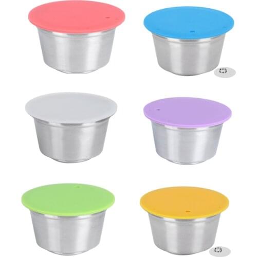 Coffee Capsule Stainless Steel Reusable Refillable Filter Cup for Dolce Gusto Coffee Maker Coffee Filter Machine Supply