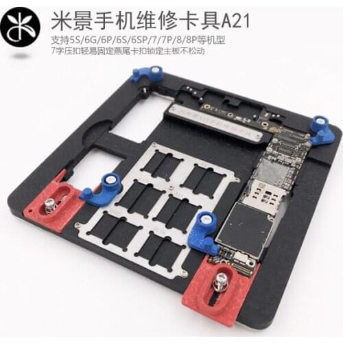 Newest 9 In1 Mobile Phone Repair Motherboard Fixture For Iphone 5s 6g 6sp 7 7p 8 P Multi-purpose Compound Fixed Clamp Fixture