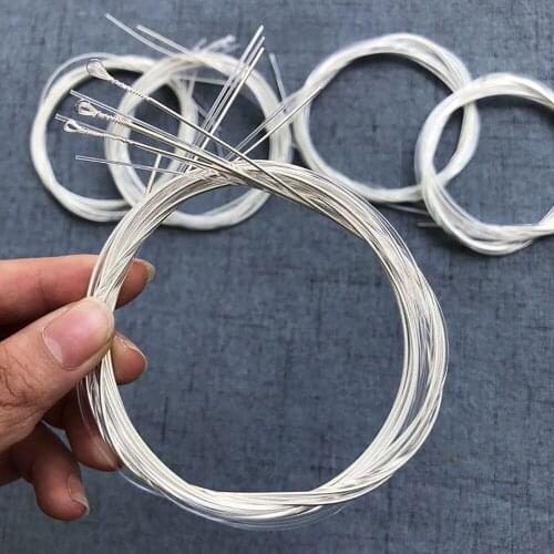 2021 NEW Classical Guitar Strings 6pcs/set Clear Nylon Strings Silver-Plated Copper Musical Instrument Accessories