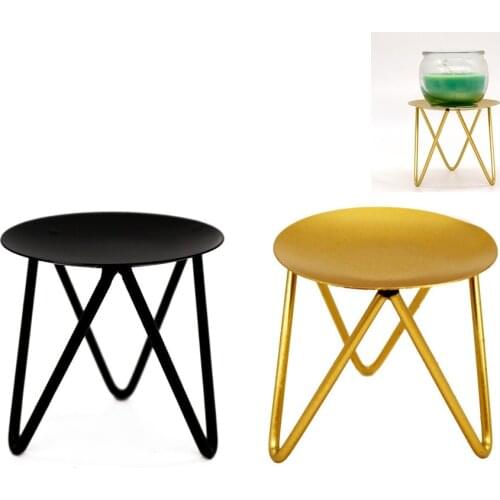 New Style Creative Retro Metal Candlestick Candle Holder Candle Holder Desktop Adornment Candlestick Home Decor For Party