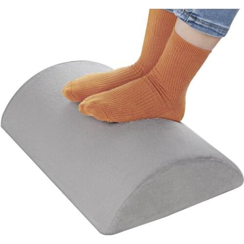 Semi-cylindrical Foot Pad for Comfortable Massage Office Foot Rest Foot Rest Semi-round Leg Pillow Rest Pillow Sleep Pillow