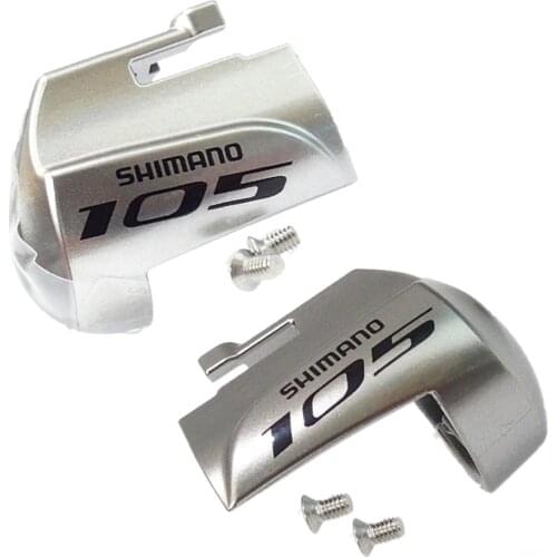 Shimano 105 ST-5800 Lever Name Plate w/ Fixing Screw 5800 Left/Right Hand Silver UNGHIA FLIGHT DECK PLACCHETTA COMANDO PLATE
