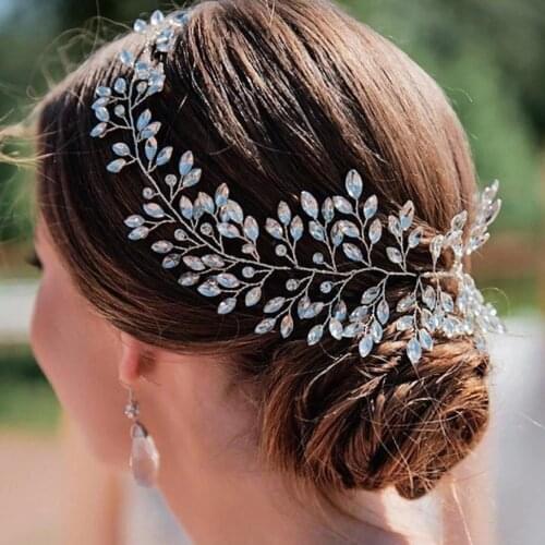 Rhinestones Wedding Accessories Decoration bride to be Headwear Shiny Vintage fascinator hat for women