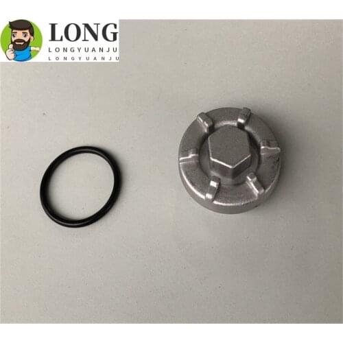 Motorcycle Oil Screw Oil Drain Screw bottom of engine oil drain screw Sealing ring For YAMAHA JOG100 JOG 100 RS100 ZY100 149QMG