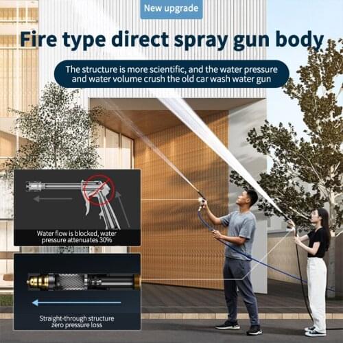 5M High Pressure Water Gun Washer Garden Spray Nozzle Sprinkler Tools for Car Window Washing Garden Water Gun Watering Flowers