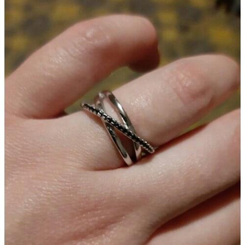 YINHED Silver 925 Sterling Finger Ring Jewelry Luxury Unique Personality Wedding Rings for Women Stamped S925 Ring ZR708