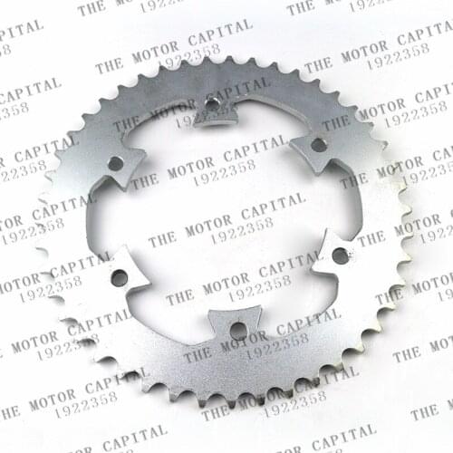 Free shipping 520 43T Teeth 125mm Aluminum Monkey Bike Rear Drive Chain Sprocket 6 Hole