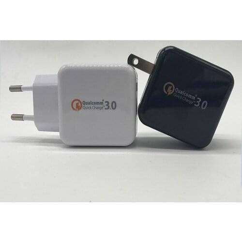 Quick Charge 3.0 18W USB Turbo Wall Fast Travel QC 3.0 Charger For SAMSUNG S10+ S9 S6 S7 Edge LG G5 Xiaomi Mi6 5S Huawei P9 Plus