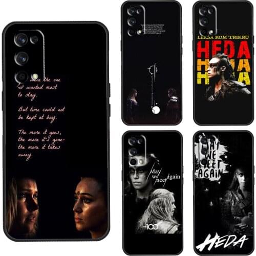 The 100 TV Heda Lexa Case For Realme C3 C11 C15 GT Neo Q3 6 7 8 Pro Cover For OnePlus 8 Pro 8T Nord 9 Pro Shell