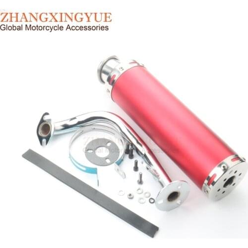 Racing performance exhaust pipe for MOTOFINO MF50QT 50cc 2-stroke
