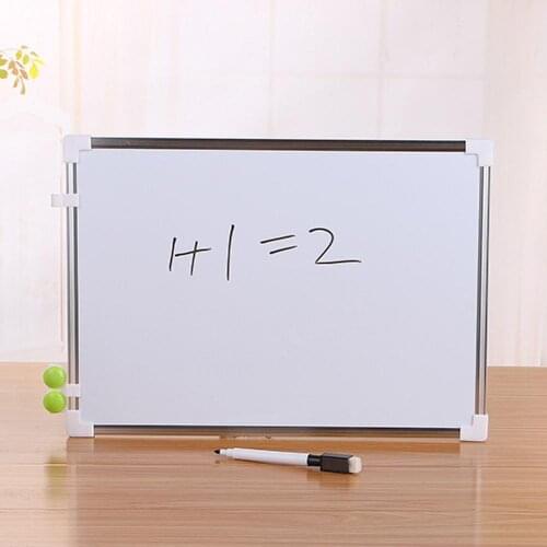 Dropshipping stationery supplies Double-sided Magnetic Erasable Whiteboard Writing Drawing Wipe Board Stationery